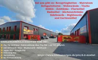 Eckbank Cord beige 244x157 cm Massivholz - Bild 5