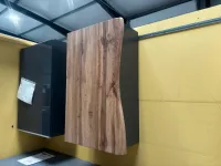 Küchen-Hängeschrank Baumkante 50x34x90cm grau/eiche - Bild 1