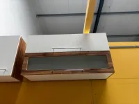 Küchen-Hängeschrank Wotaneiche-weiß 110x34x57 cm - Bild 4