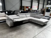 Ecksofa Zehdenick ecru-grau elektrisch relaxen - Bild 2