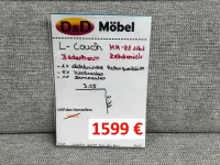 Ecksofa Zehdenick ecru-grau elektrisch relaxen - Bild 3