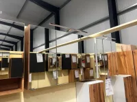 Spiegelschrank Wotaneiche 100x21x64 cm mit LED - Bild 1