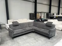 Ecksofa Polipol Federkern Webstoff Grau ca. 270x185 cm - Bild 4
