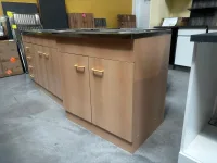 Spülenschrank Buche 80 cm inkl. Edelstahl-Spüle - Bild 1