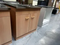 Spülenschrank Buche 80 cm inkl. Edelstahl-Spüle - Bild 5