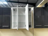 Spiegelschrank Weiß 60x21x64 cm mit LED-Beleuchtung - Bild 2