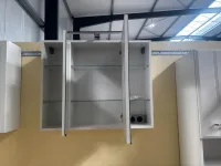 Spiegelschrank weiß 80x21x64 cm Badmöbel mit LED - Bild 2