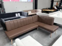 Eckbank Softlux Braun 244x175 cm Kunstleder - Bild 1