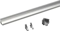 Wandabschlussleiste Edelstahl 300 cm Küchenblende - Bild 3