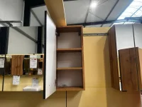 Bad-Hängeschrank Wotaneiche grau 30x21x64 cm - Bild 2