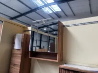 Spiegelschrank Badmöbel Wotaneiche 60x21x64 cm - Bild 1