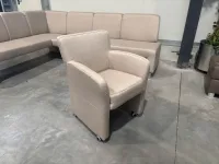Eckbank Beige Strukturstoff 264x197 cm + 3 Sessel - Bild 9