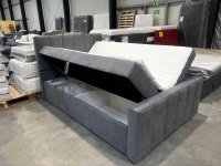 Boxspringbett 140x200 mit Topper & 2 Bettkästen - Bild 2