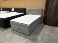 Boxspringbett 120x200 mit Bettkasten & Topper - Bild 1