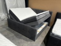 Boxspringbett 200x200 cm mit Topper & 2x Bettkasten - Bild 2