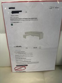 Elegante Eckbank Kunstleder altweiß - Bild 4