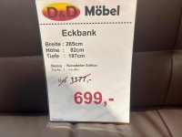 Elegante Eckbank Kunstleder SOFTLUX – Schoko - Bild 3