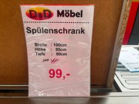 Spülenschrank Herdumbau-Kombi 100 cm - Bild 3