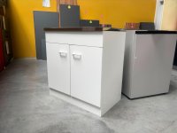 Spülenschrank 80 cm mit Aufsatzspüle - Bild 1