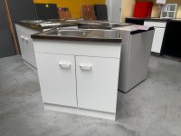 Spülenschrank 80 cm mit Aufsatzspüle - Bild 4