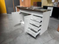 Spülenschrank 120 cm mit 2x Spülbecken - Bild 2