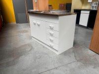 Spülenschrank 120 cm mit 2x Spülbecken - Bild 4