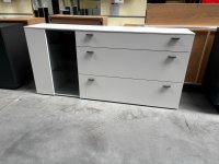 Sideboard weiß lackiert – 181 cm, hochwertig & schwer - Bild 1