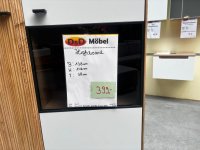Teilmassives Highboard weiß lackiert – 138 cm - Bild 3