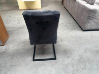 4er-Set Schwingstuhl grau, 140kg belastbar, NEU - Bild 4