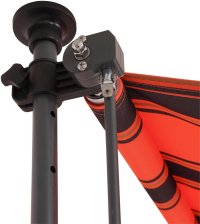 Klemm-Markise 300/150 cm orange-braun - Bild 4