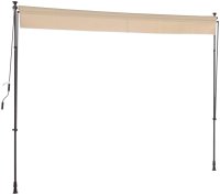 Klemm-Markise 300/150 cm in beige - Bild 6