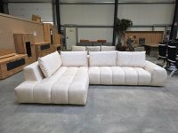 Ecksofa Velours Bubble-Optik - Bild 2
