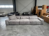 XXL Big Couch in Cordstoff grau - Bild 2