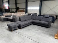 Ecksofa mit Hocker – Federkern & Staufach - Bild 6