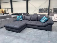 Ecksofa Alcantara Grau – 230 x 335 cm - Bild 3