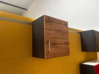 Hängeschrank 50 cm - Grafit / Wotaneiche - Bild 1