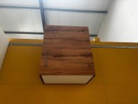 Hängeschrank 50 cm - Grafit / Wotaneiche - Bild 4