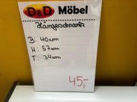 Küchenhängeschrank 40 cm Grafit / Wotaneiche - Bild 3