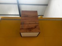 Küchenhängeschrank 40 cm Grafit / Wotaneiche - Bild 4