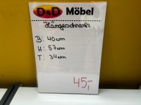 Hängeschrank 40 cm - Küchenschrank in Grafit / Wotaneiche - Bild 3