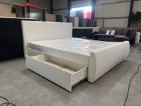 Boxbett 200x220 cm mit Topper & Stauschubladen - Bild 2
