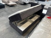Boxspringbett 100x200 mit Bettkasten und Topper - Bild 2