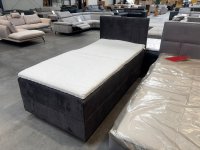 Boxspringbett 100x200 mit Bettkasten und Topper - Bild 4