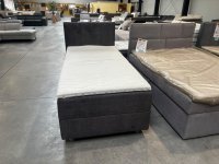 Boxspringbett 100x200 mit Bettkasten und Topper - Bild 5