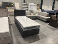 Boxspringbett 90x200 cm mit Topper - Bild 3
