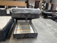 Boxspringbett 120x200 cm mit Bettkasten & Topper - Bild 2