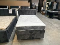 Boxspringbett 120x200 cm mit Bettkasten & Topper - Bild 4