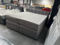 XXL Boxspringbett 200x220 cm mit Topper & 2 Bettkästen - Bild 4