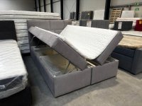 Boxspringbett 140x200 mit Bettkästen und Topper - Bild 2