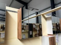 LED-Spiegelschrank 60 cm in Wotaneiche mit Softclose - Bild 1